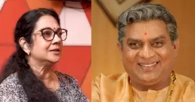 ഷോട്ടില്‍ അറിയാതെ ചിരിച്ചുപോയാല്‍ അമ്പിളി ചേട്ടന് വലിയ പ്രശ്‌നമാണ്; ഞാനും നിവിനും ഈ കാര്യത്തില്‍ ഒരുപോലെയാണ്: ശാന്തി കൃഷ്ണ