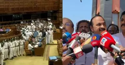 ‘ചോര്‍ ഹേ ചോര്‍ ഹേ, യു.ഡി.എഫ് ചോര്‍ ഹേ’; സ്വര്‍ണപാളിയില്‍ നിയമസഭയില്‍ ഭരണ-പ്രതിപക്ഷ ബഹളം