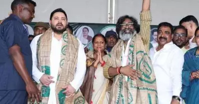 മഹാസഖ്യത്തിന് തിരിച്ചടി; ബീഹാറില്‍ ഒറ്റയ്ക്ക് മത്സരിക്കാന്‍ ജെ.എം.എം