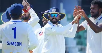 സഞ്ജുവും കൂട്ടരും കസറും; രഞ്ജി ട്രോഫിയില്‍ കേരളത്തിനെതിരെ മുട്ട് വിറച്ച് മഹാരാഷ്ട്ര