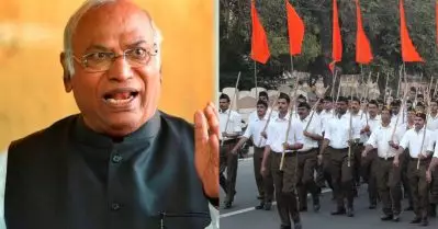 ക്രമസമാധാന പ്രശ്‌നങ്ങള്‍ സൃഷ്ടിക്കുന്നു; ആര്‍.എസ്.എസിനെ നിരോധിക്കണം: മല്ലികാര്‍ജുന്‍ ഖാര്‍ഗെ