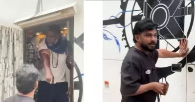 വിനായകന്‍ ‘on board’ എന്ന് പറഞ്ഞപ്പോള്‍ ഇത്ര പ്രതീക്ഷിച്ചില്ല; വീഡിയോ പുറത്ത് വിട്ട് ഷറഫുദ്ദീന്‍