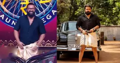 കേരളത്തിലല്ല, അങ്ങ് മുംബൈയില്‍, അമിതാഭ് ബച്ചന്റെ മുന്നില്‍ മോഹന്‍ലാലിനെ അനുകരിച്ച് റിഷബ് ഷെട്ടി