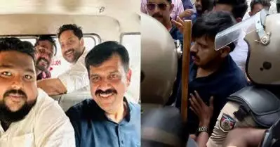 സന്ദീപ് വാര്യര്‍ ഒന്നാം പ്രതി; ദേവസ്വം ഓഫീസിലെ സംഘർഷത്തിൽ യൂത്ത് കോണ്‍ഗ്രസ് നേതാക്കള്‍ക്കെതിരെ കേസ്