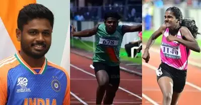 സ്‌കൂള്‍ കായികമേള; റെക്കോഡിട്ട ദേവപ്രിയയെയും അതുലിനെയും ഏറ്റെടുത്ത് സഞ്ജു സാംസണ്‍ ഫൗണ്ടേഷന്‍