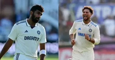 ബുംറയുടെ തീയണച്ച് കുല്‍ദീപിന്റെ ചൈനാമാന്‍ ഇഫക്ട്; റെഡ് ബോളില്‍ ഇവന്റെ മായാജാലം തുടരുന്നു…