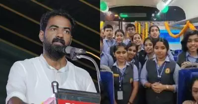 നാഗ്പൂരിലെ അപ്പൂപ്പന്മാർ കൊടുത്തുവിട്ട പണം കൊണ്ടല്ല, വന്ദേഭാരത് നിർമിച്ചത് ജനങ്ങൾ നൽകിയ നികുതി പണം കൊണ്ട്: വി.കെ. സനോജ്