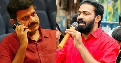 പരാതിക്കാരിയെ യൂത്ത് കോണ്‍ഗ്രസ് സൈബര്‍ ക്രിമിനലുകള്‍ക്ക് കൊത്തി വലിക്കാന്‍ ഇട്ടുകൊടുത്തു; സന്ദീപ് വാര്യര്‍ക്കെതിരെ ഡി.വൈ.എഫ്.ഐ