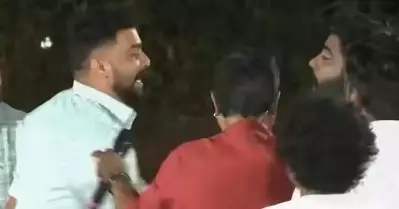 ബി.ജെ.പി ജില്ലാ അധ്യക്ഷന്റെ ഗുണ്ടായിസം; ചാനല്‍ ചര്‍ച്ചയ്ക്കിടെ പി.എം.ആര്‍ഷോയെ കയ്യേറ്റം ചെയ്ത് പ്രശാന്ത് ശിവന്‍, പരസ്പരമുള്ള സംഘര്‍ഷമാക്കി മനോരമ