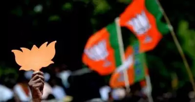 വോട്ടെടുപ്പ് ദിനത്തില്‍ മതചിഹ്നം ഉപയോഗിച്ച് പ്രചാരണം; പാലക്കാട് ബി.ജെ.പി സ്ഥാനാര്‍ത്ഥിക്ക് 5000 രൂപ പിഴ