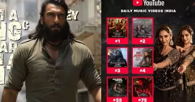 ബോക്‌സ് ഓഫീസില്‍ മാത്രമല്ല, സ്‌പോട്ടിഫൈ അടക്കം സകല മ്യൂസിക് പ്ലാറ്റ്‌ഫോമുകളിലും ധുരന്ധര്‍ ഡൊമിനേഷന്‍