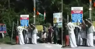 ക്ഷേത്രത്തിലെ പാട്ടിനെതിരെ മുദ്രാവാക്യം വിളിച്ചത് ലീഗല്ല, കോണ്‍ഗ്രസ്; വ്യക്തിപരമായ പ്രശ്‌നം:ക്ഷേത്ര കമ്മിറ്റി