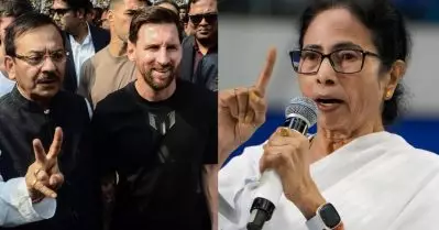 കൊല്‍ക്കത്തയില്‍ മെസി വന്ന ചടങ്ങ് അലങ്കോലമായി; കായിക മന്ത്രിയുടെ രാജി ചോദിച്ചുവാങ്ങി; ചുമതല ഏറ്റെടുത്ത് മമത
