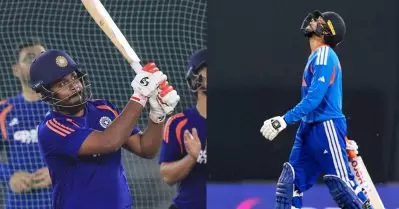 നാണക്കേടുമായി ഇറങ്ങുന്ന അഭിഷേക് ഇനിയൊരു ഡക്ക് താങ്ങില്ല; സഞ്ജുവിനൊപ്പമുള്ള റെക്കോഡ് ഇങ്ങനെ…