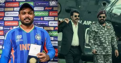 പേട്രിയറ്റിലെ മമ്മൂട്ടി-മോഹന്‍ലാല്‍ കോമ്പിനേഷനായി കാത്തിരുന്നുവെന്ന് സഞ്ജു സാംസണ്‍; വൈറലായി പേട്രിയറ്റിനെ കുറിച്ചുള്ള താരത്തിന്റെ പ്രതികരണം