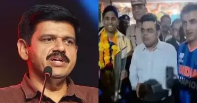 ലോകകപ്പ് വിജയത്തെ മതവുമായി കൂട്ടിക്കെട്ടരുത്; ജയ് ഷായുടെയും സൂര്യയുടെയും ഗംഭീറിന്റെയും ക്ഷേത്ര സന്ദര്‍ശനത്തില്‍ സന്ദീപ് വാര്യര്‍