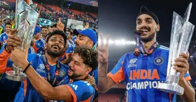 സഞ്ജുവിനും ക്യാപ്റ്റന്‍ സൂര്യയ്ക്കും രണ്ട് കിരീടം; നാല് ഐ.സി.സി കിരീടവുമായി അര്‍ഷ്ദീപ് ഒന്നാമത്!