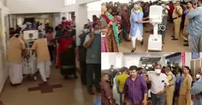 തിരുവനന്തപുരം മെഡിക്കല്‍ കോളേജില്‍ തീപിടിത്തം