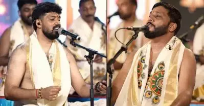 ‘നന്ദകുന്തിരിക്കം ഭജന്‍സ്’; ക്ഷേത്രത്തില്‍ ക്രിസ്തീയ ഭക്തിഗാനം പാടിയ നന്ദഗോവിന്ദം ഭജന്‍സിനെതിരെ വിമര്‍ശനം