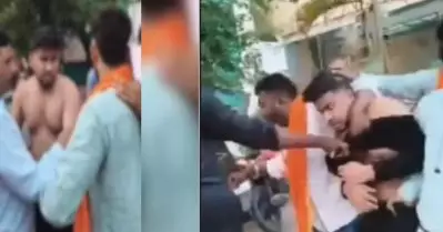 ഭോപ്പാലില്‍ ലവ് ജിഹാദ് ആരോപിച്ച് മുസ്‌ലിം യുവാവിന് മര്‍ദ്ദനം; മുഖത്ത് ചാണകം തേച്ച് ജയ്ശ്രീറാം വിളിപ്പിച്ച് ഹിന്ദുത്വര്‍