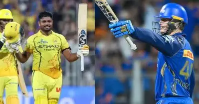 തലയുയർത്തി തലപ്പത്ത് മലയാളി! മുംബൈ കൊടുങ്കാറ്റിലും വീഴാതെ സഞ്ജു സാംസൺ