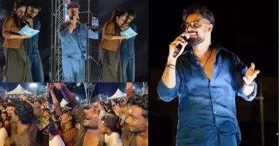 കോമണ്‍ സെന്‍സും സിവിക് സെന്‍സുമില്ല, കോഴിക്കോട് ബീച്ചിലെ അതിരടി ഫെസ്റ്റിനിടയില്‍ ടൊവിനോയെ വരെ വെറുപ്പിച്ച ചെറുപ്പക്കാരനെതിരെ സോഷ്യല്‍ മീഡിയ