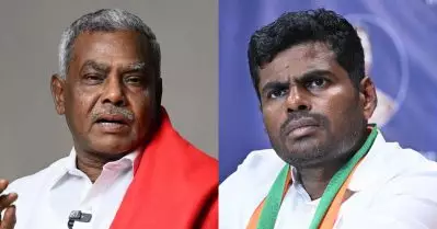 ആര്‍.എസ്.എസിന്റെ 2501ാം സംഘടന, കെട്ടിയാടുന്നത് മാരീച വേഷം; അണ്ണാമലയ്‌ക്കെതിരെ സി.പി.ഐ.എം സംസ്ഥാന സെക്രട്ടറി പി. ഷണ്‍മുഖം