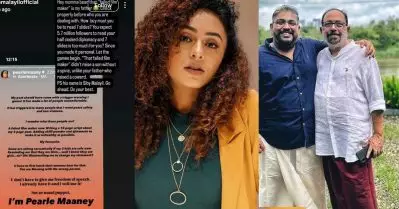 ഒരു ഭീരുവിനെ വളര്‍ത്തിയ നിങ്ങളുടെ അച്ഛനെപ്പോലെ, നട്ടെല്ലില്ലാത്ത ഒരു മകനെയല്ല ആ ‘ഫെയില്‍ഡ് ഫിലിം മേക്കര്‍’ വളര്‍ത്തിയത്; പേളിക്ക് സിബി മലയിലിന്റെ മകന്റെ മറുപടി