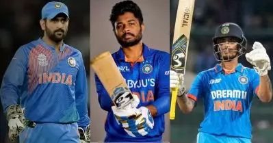 അഞ്ചുമായി സഞ്ജു, ധോണിക്ക് പൂജ്യം; മൂന്നിന്റെ തിളക്കത്തില്‍ ഇഷാന്‍ കിഷൻ