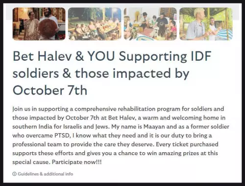 Bet Halev Funding Campaign Page at 'Betterworld' Crowd Funding Platform