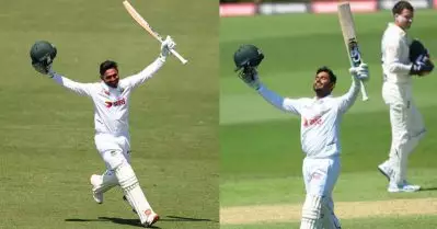 ചരിത്രം കാത്തിരുന്ന സെഞ്ച്വറി; ഓസ്ട്രേലിയയില്‍ പുതു ചരിത്രമെഴുതി ബംഗ്ലാദേശ് താരം