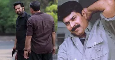 ഷണ്മുഖന്‍ വല്ലാതെ ‘ബെളുത്തിട്ട് പാറിയതുപോലെ’; ലോ ആന്‍ഡ് ഓര്‍ഡറില്‍ മമ്മൂട്ടിയുടെ ലുക്കിന് ട്രോള്‍ മഴ