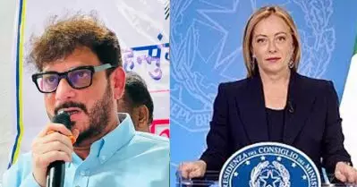 അടിവസ്ത്രം ധരിച്ച് പുറത്തിറങ്ങുന്നതാണോ നിങ്ങള്‍ക്കിഷ്ടം? ബുര്‍ഖ നിരോധനത്തില്‍ മെലോണിയോട് വാരിസ് പത്താന്‍