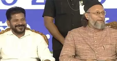 ഒവൈസി സഹോദരങ്ങളുടെ ദേശസ്നേഹത്തെ ആര്‍ക്കും ചോദ്യം ചെയ്യാനാവില്ല: രേവന്ത് റെഡ്ഡി