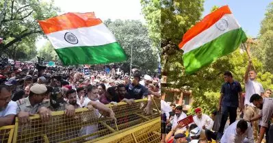 ഭിന്നത മറന്ന് പ്രതിപക്ഷം; ഗ്യാനേഷിന്റെ രാജിക്കായി പ്രതിഷേധത്തില്‍ ഇന്ത്യ സഖ്യത്തിനൊപ്പം പങ്കാളികളായി ഡി.എം.കെ അടക്കമുള്ളവര്‍